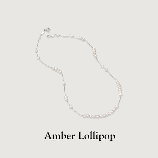 【纯银串珠珍珠项链】AmberLollipop安铂洛利 ABL2308041137 商品图1