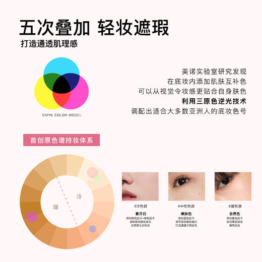 【限定组合】MENOW美诺粉我气垫+萌兰熊饼21g遮瑕养肤控油不脱妆 商品图8