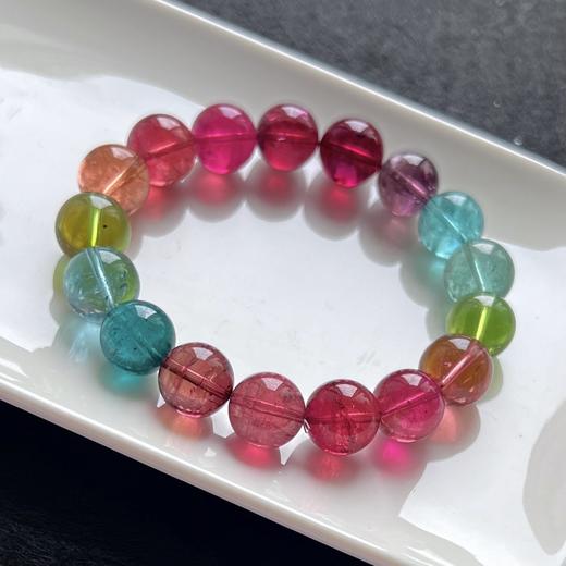 48.18g 12mm 碧玺手链 商品图4