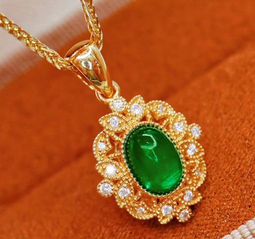 11.13ct 祖母绿吊坠 商品图0