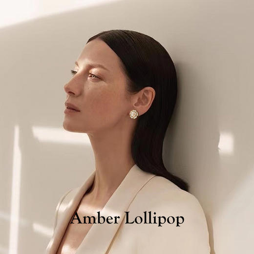 【山茶花耳环 】 AmberLollipop安铂洛利 22060846 商品图5