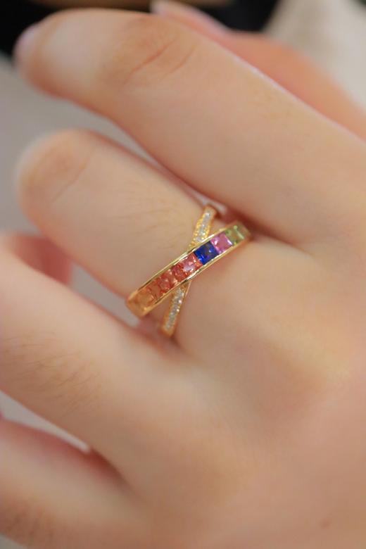 1.38ct 蓝宝石戒指 商品图8