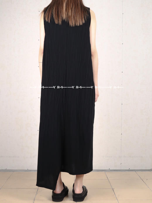 Y's｜褶皱无袖连衣裙 商品图2