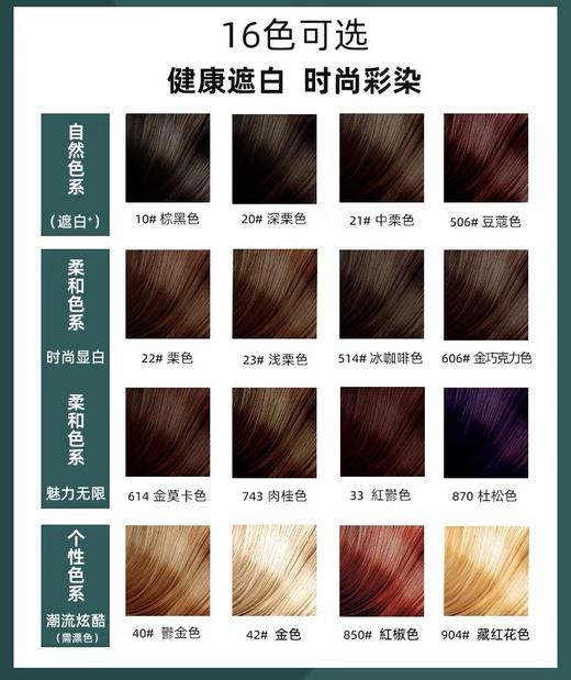 意大利原装进口nature bud品牌纯天R植物萃取有ji染发膏！通过欧洲临床yi学测试，并经过国内专业机构测试！yun妈可用、成分安全使用无忧！白发遮盖、16色时尚彩发满足各种需求~ 商品图10