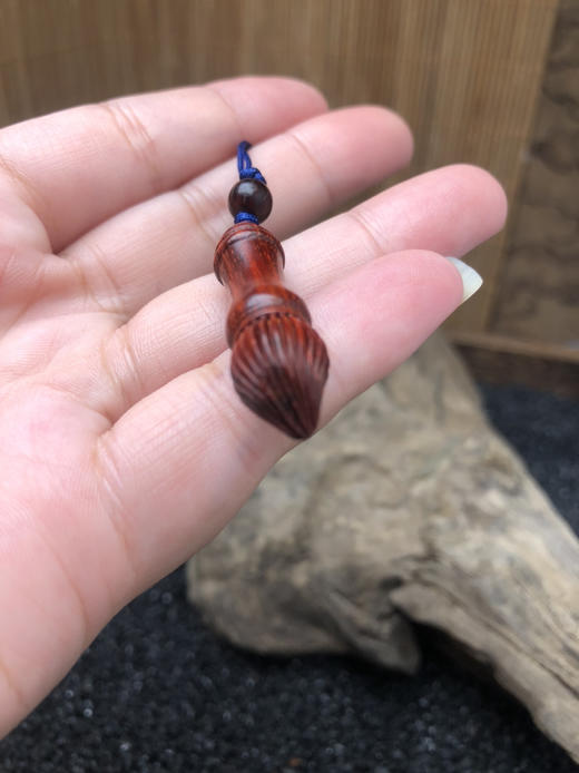 【周五秒杀】小叶紫檀妙笔生花金榜题名吊坠 （全品无暇） 商品图2