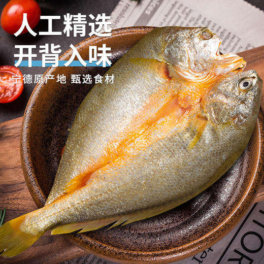 黄鱼鲞｜精品醇香黄鱼鲞  肉多刺少 |轻松烹饪175g 230g/包 商品图1