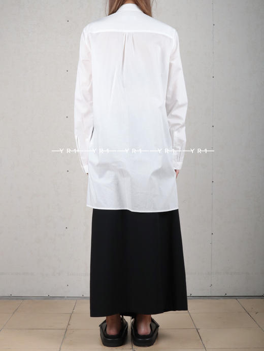 Y's｜粗棉布立领口袋上衣 商品图2