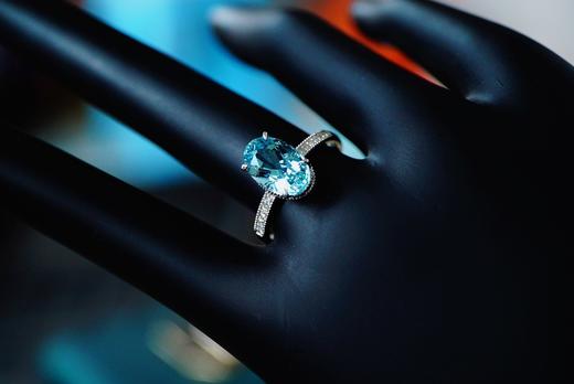 2.4ct 海蓝宝戒指 商品图6