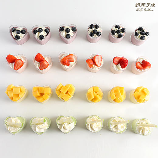 午後の時間--英式下午茶芝士杯（ 4种口味/24杯/24个勺子)放蛋糕的三层架子免费送噢~ 商品图5