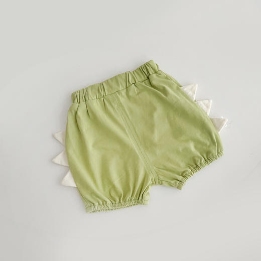 【超萌恐龙卡通造型，舒适透气面料】超萌婴儿衣服夏装 男女宝宝卡通恐龙短袖两件套 新生儿夏天衣服可爱恐龙-QQ 商品图7