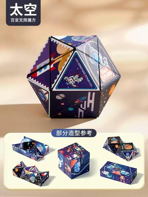 立体百变魔方减压玩具几何3b无限魔方儿童玩具 商品图5