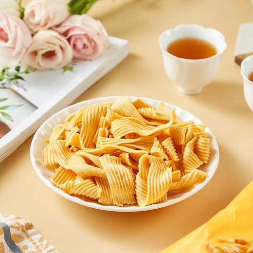 张君雅小妹妹拉面条饼酱烧虾味/和风鸡汁风味65g 条条酥脆口口醇香 050716/050715 商品图1