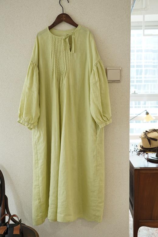 Robe de peau芥末黄连衣裙 商品图4