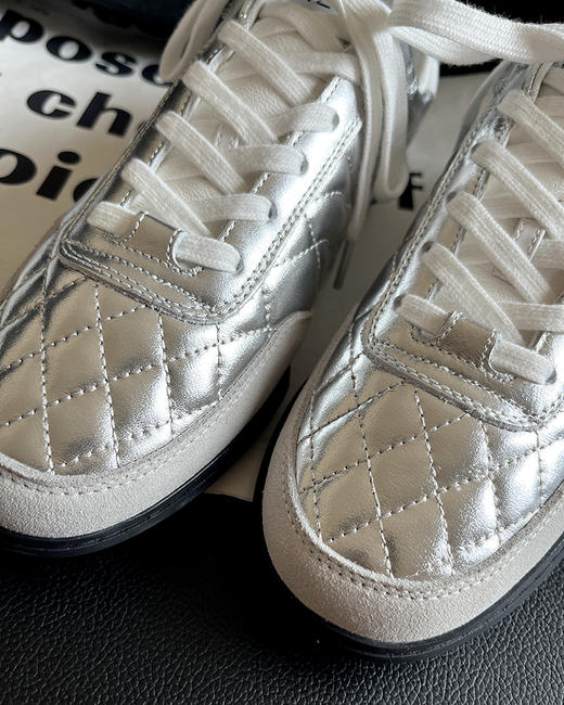 现货 THS 7.13-限时 香家 经典菱格纹德训鞋 3色 BZ1195 商品图7