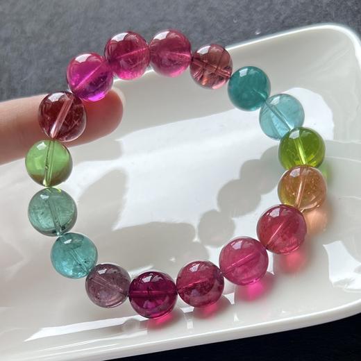 48.18g 12mm 碧玺手链 商品图8