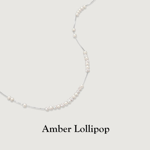 【纯银串珠珍珠项链】AmberLollipop安铂洛利 ABL2308041137 商品图2