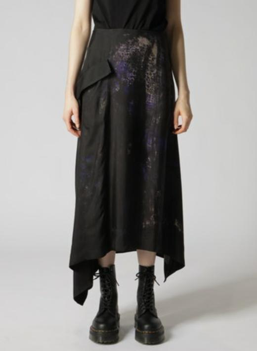 Y's｜不对称口袋印花半裙 商品图4