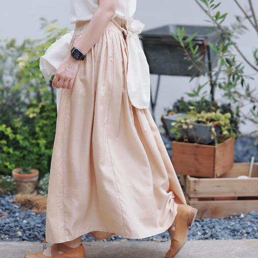 饭小饭  真丝半裙 商品图3