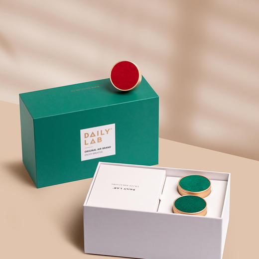 DAILY LAB 360车载香氛Alcantara皮革特别款礼盒车内出风口用 商品图8