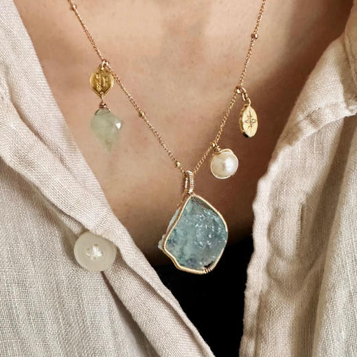SpoiledBrat Jewelry生命之石项链 商品图3