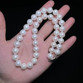 DS925珍珠项链-爱迪生白珍珠妈妈链约10#73A1