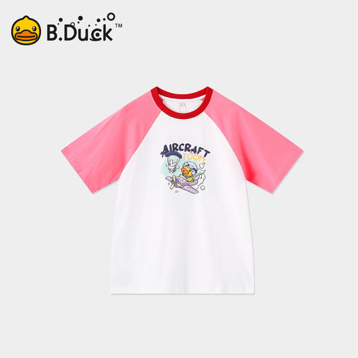 B.Duck小黄鸭童装夏季短袖T恤110-116 BF2501977 商品图3