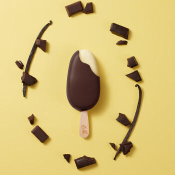 八喜冰淇淋 0蔗糖香草棒四合一70g*4支  冰淇淋 家庭装 商品图6