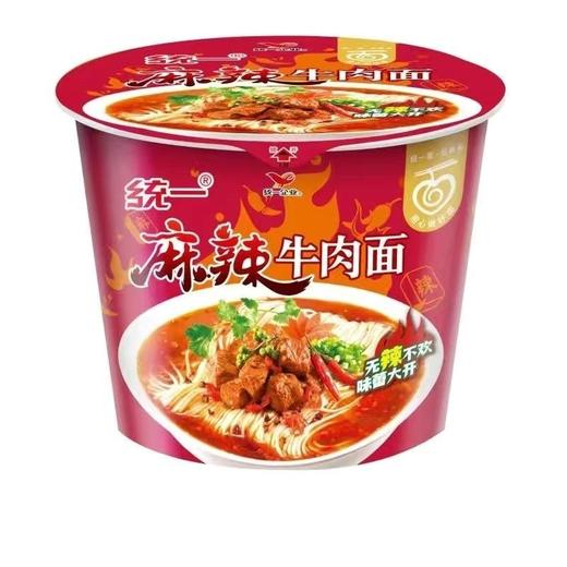 统一来一桶麻辣牛肉面105g*12桶 商品图0