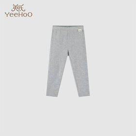 英氏儿童裤子春秋可爱女童打底裤2024新款百搭长裤YRKDJ3Q554A YRKDJ3Q555A