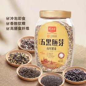 L精力沛五黑胚芽高纤黑麦968g