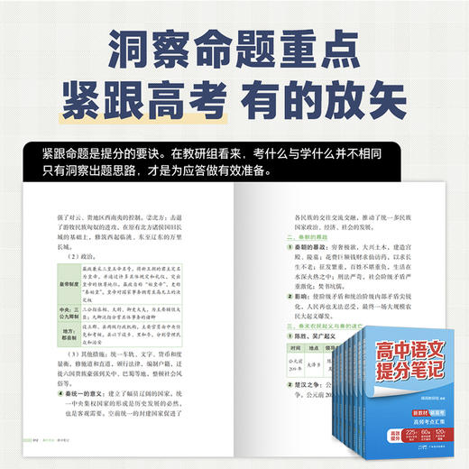 张雪峰高中提分笔记系列  高中同步知识讲解突破难点培优 商品图1