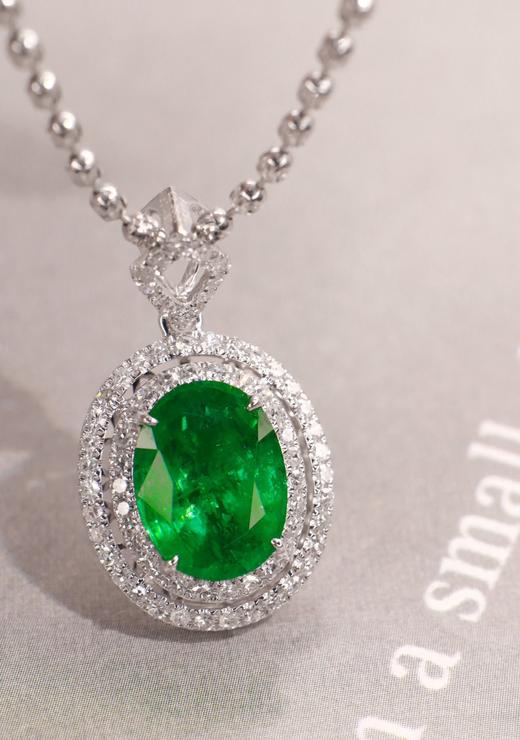 2.38ct 祖母绿吊坠 商品图2