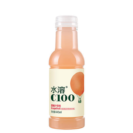 水溶C100西柚味445ml(6921168500970) 商品图0