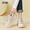 ZHR则则老爹鞋女2024春季新款厚底增高休闲鞋百搭软底透气运动鞋 商品缩略图5