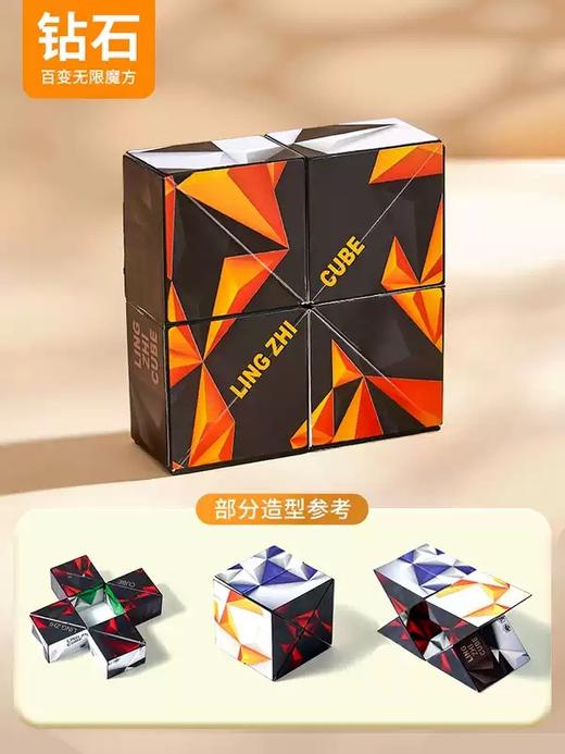 立体百变魔方减压玩具几何3b无限魔方儿童玩具 商品图10