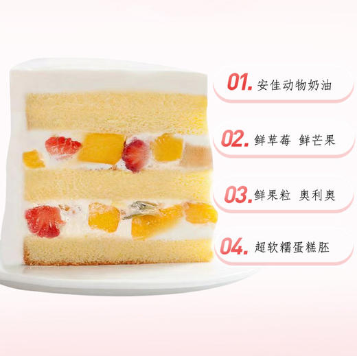 樱雪满枝-源于花海的浪漫-约6寸【网红蛋糕】 商品图3