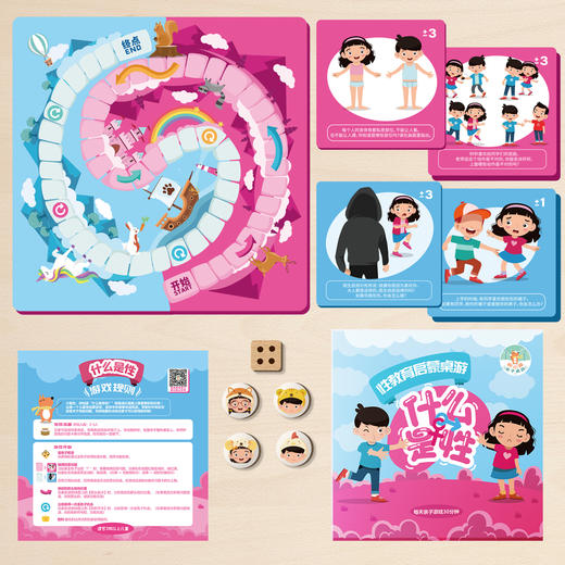 胖小狐儿童性启蒙教育桌游：什么是性，怡禾心理师严选互动桌游（4-7岁） 商品图8