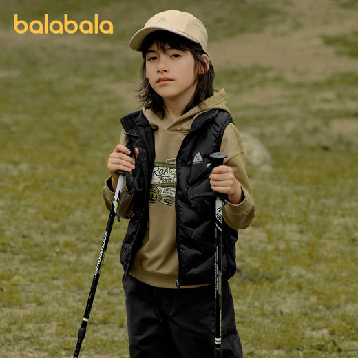 【bp】巴拉巴拉功能运动秋冬轻量保暖儿童羽绒服鸭绒马甲背心 商品图1