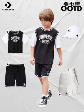 #CONVERSE学院撞色套装 夏日冰爽出街秘籍