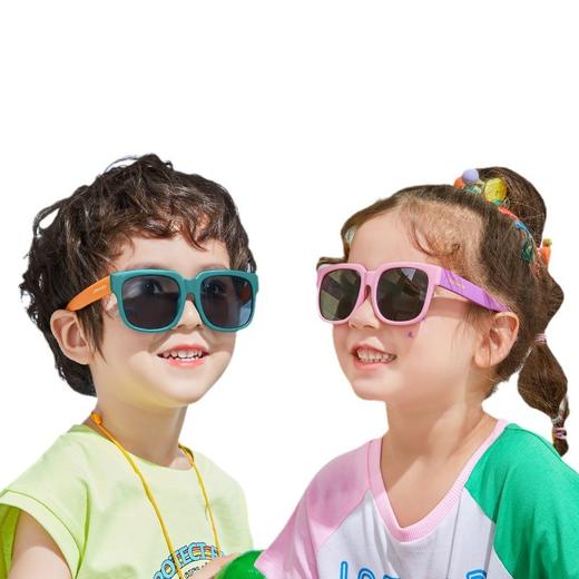 【Lemonkid，一起探索童年生活的乐趣~】柠檬宝宝儿童太阳镜 方框 偏光防紫外线小孩墨镜 防晒儿童眼镜-QQ 商品图4