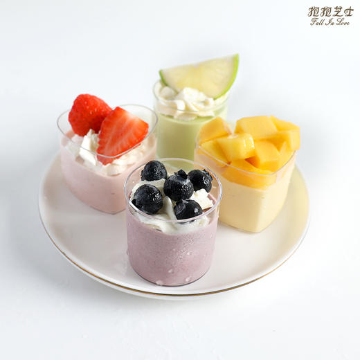 午後の時間--英式下午茶芝士杯（ 4种口味/24杯/24个勺子)放蛋糕的三层架子免费送噢~ 商品图4