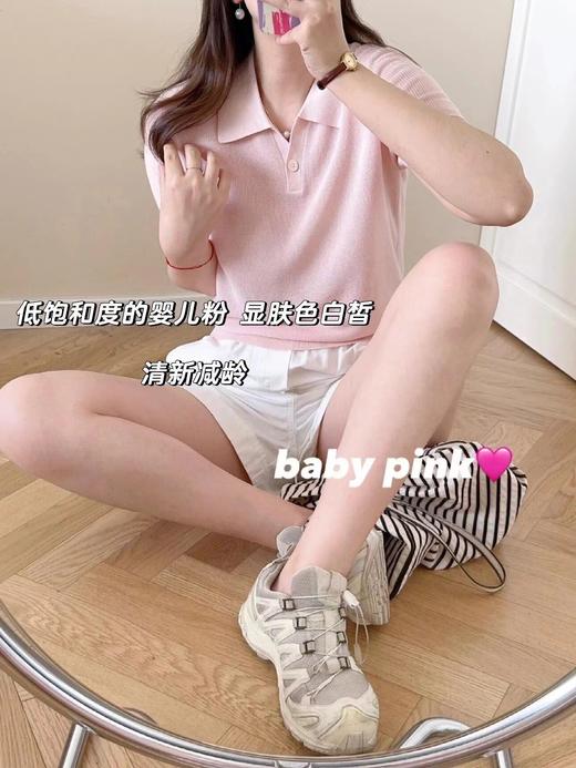 温柔baby水仙亚麻针织衫 商品图6