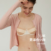 弗利少女蕾丝软钢圈内衣1/2半杯文胸超薄 宽肩带女士小胸胸罩套装 商品缩略图2