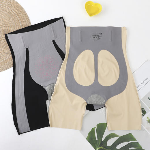 买一送一 大码卡卡高腰悬浮裤 收腹提臀美体塑身女士内裤夏季透气塑身裤 商品图1