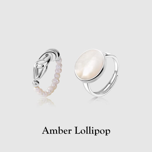 【古里梦川开口弹力叠戴戒指】 AmberLollipop安铂洛利 ABL220930925 商品图11