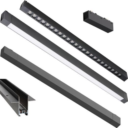 爆款🔥欧普（OPPLE）CX15·磁吸轨道灯嵌入式无主灯客厅照明预埋灯槽低蓝光泛光灯暗装导轨 商品图5