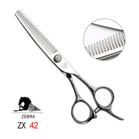 ZEBRA斑马精细剪裁  6.0寸 无痕牙剪 去量10-15%  ZX42