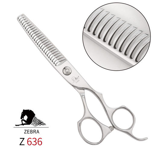 ZEBRA斑马精细剪裁  6.0寸 男女发综合牙剪 去量25-30%  Z636 商品图3
