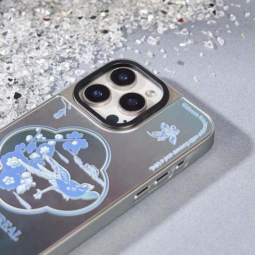 大英博物馆 东方梦境系列 灵羽芳地 双层手机壳 男女情侣款 高颜值 商品图2