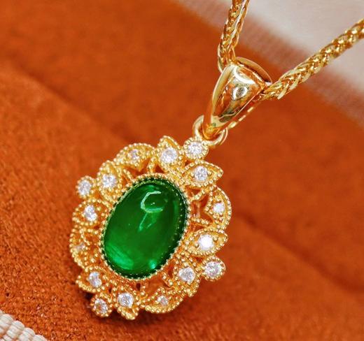 11.13ct 祖母绿吊坠 商品图2